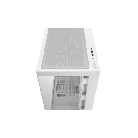 Caja ordenador gaming atx deepcool cg580v2 cristal templado blanca