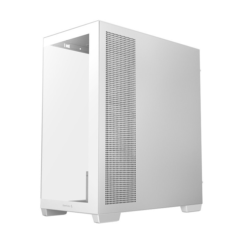 Caja ordenador gaming atx deepcool cg580v2 cristal templado blanca