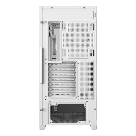 Caja ordenador gaming atx deepcool cg580v2 cristal templado blanca