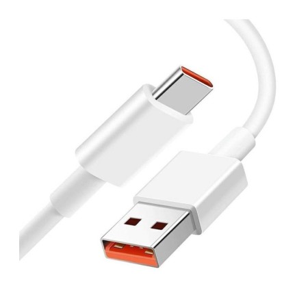 Cable usb tipo c a usb tipo a xiaomi 1m - macho - macho - blanco