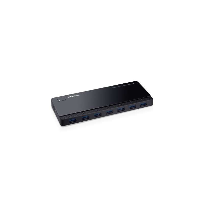 Hub usb tp - link uh720 7 puertos 3.0 con 2 puertos de carga