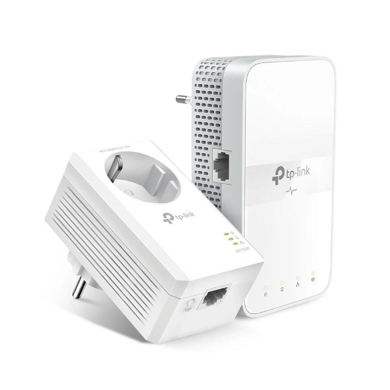 Adaptador Powerline TP-Link TL-WPA7617 KIT 1000Mbps/ Alcance 300m/ Pack de 2