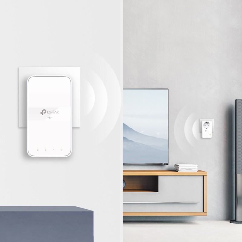 Adaptador Powerline TP-Link TL-WPA7617 KIT 1000Mbps/ Alcance 300m/ Pack de 2
