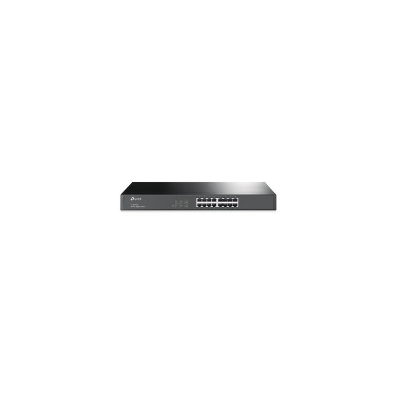 Switch 16 puertos 10 - 100 - 1000 rack 19 pulgadas tp - link