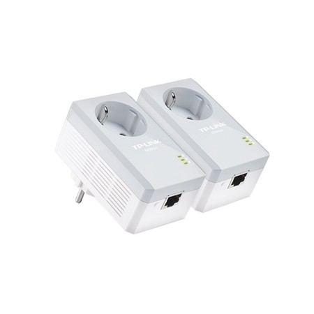 Adaptador Powerline TP-Link TL-PA4010P KIT 600Mbps/ Alcance 300m/ Pack de 2