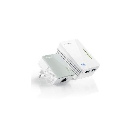 Adaptador Powerline TP-Link WPA4220Kit 500Mbps/ Alcance 300m/ Pack de 2