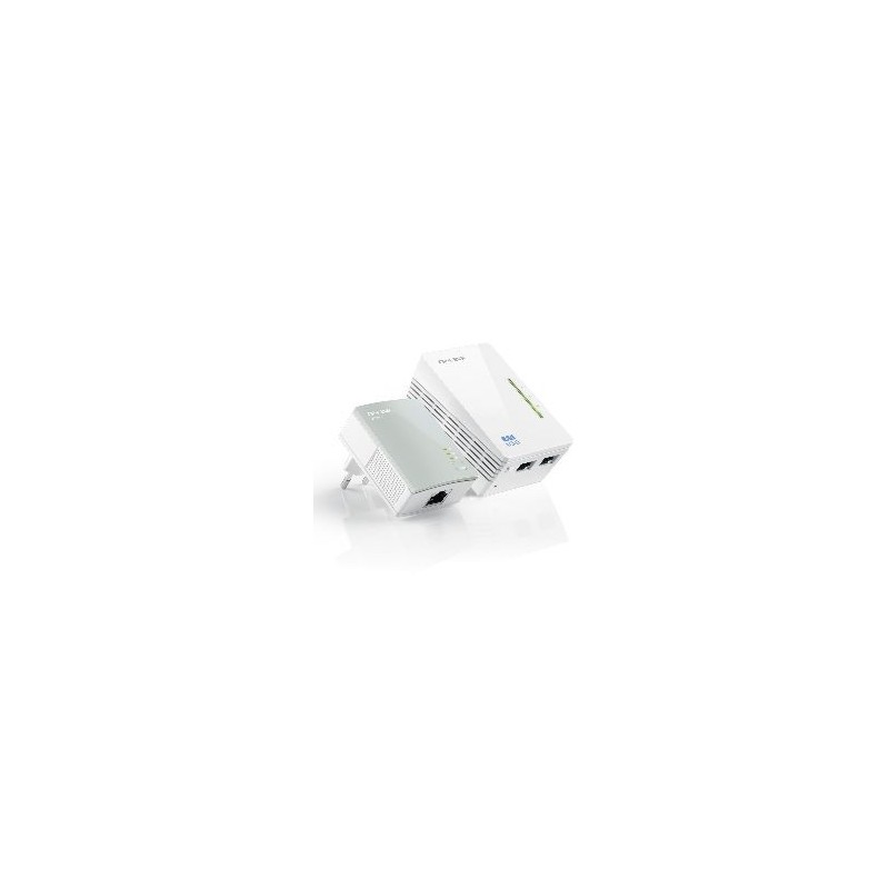 Adaptador Powerline TP-Link WPA4220Kit 500Mbps/ Alcance 300m/ Pack de 2