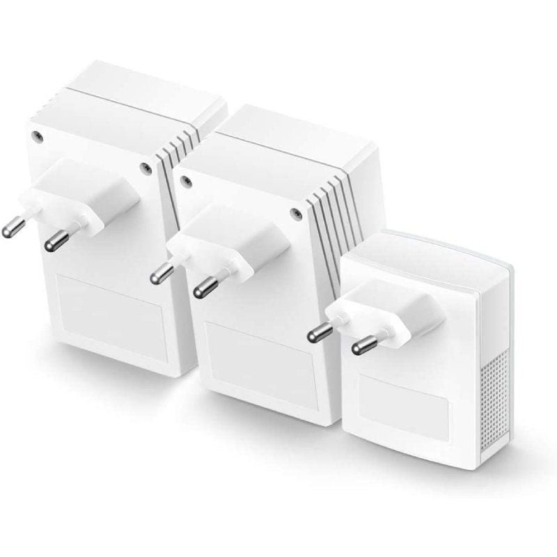 Adaptador Powerline TP-Link WPA4220TKit 500Mbps/ Alcance 300m/ Pack de 3