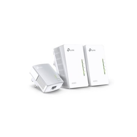 Adaptador Powerline TP-Link WPA4220TKit 500Mbps/ Alcance 300m/ Pack de 3