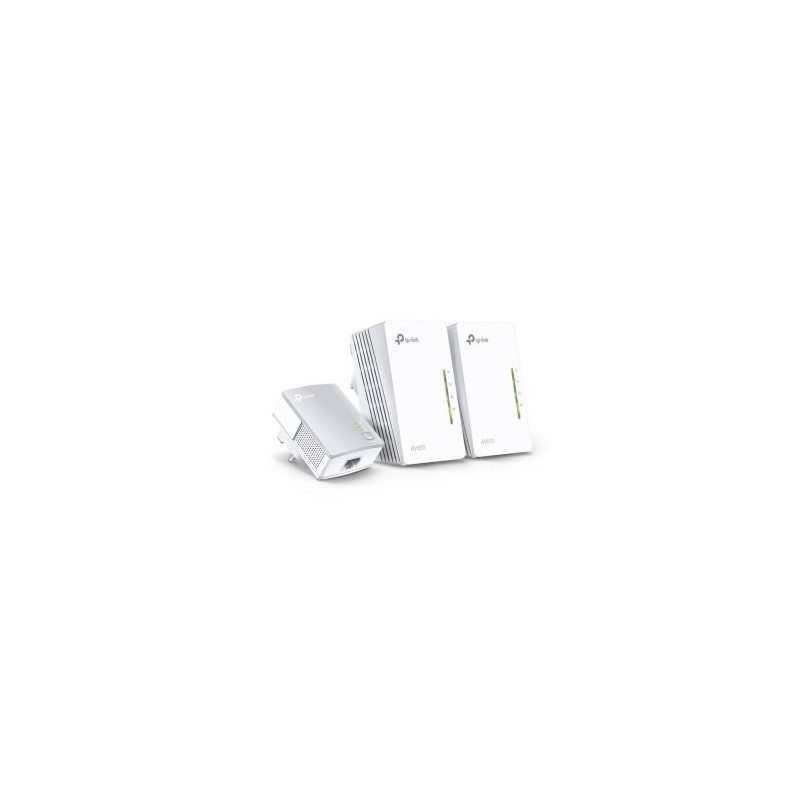 Adaptador Powerline TP-Link WPA4220TKit 500Mbps/ Alcance 300m/ Pack de 3