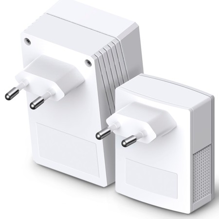 Adaptador Powerline TP-Link WPA4221KIT 600Mbps/ Alcance 300m/ Pack de 2
