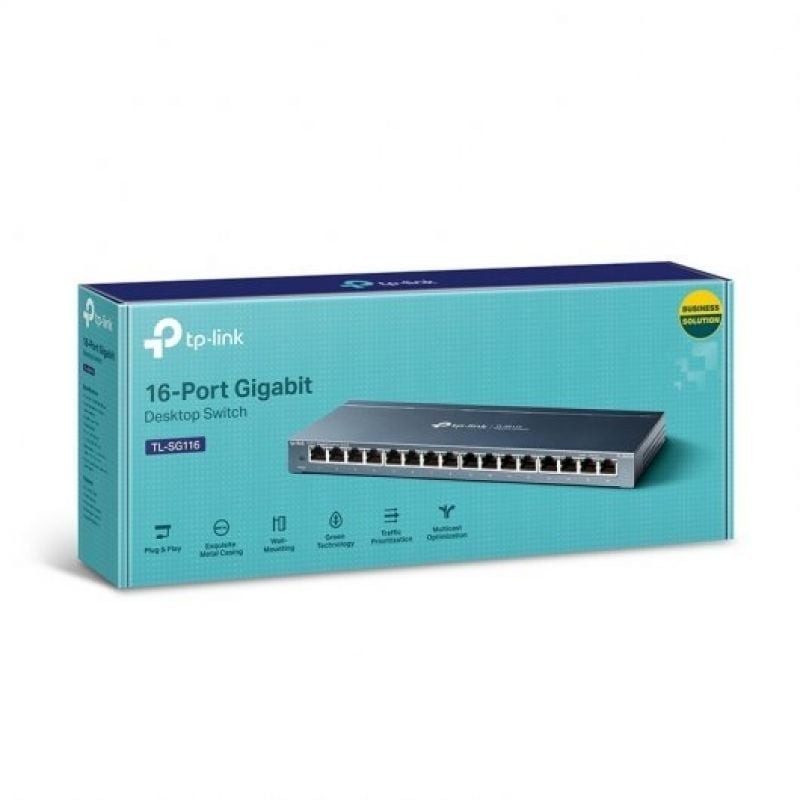 TP-LINK TL-SG116 Switch 16xGB