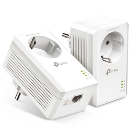 Adaptador Powerline TP-Link TL-PA7017P KIT AV1000 1000Mbps/ Alcance 300m/ Pack de 2