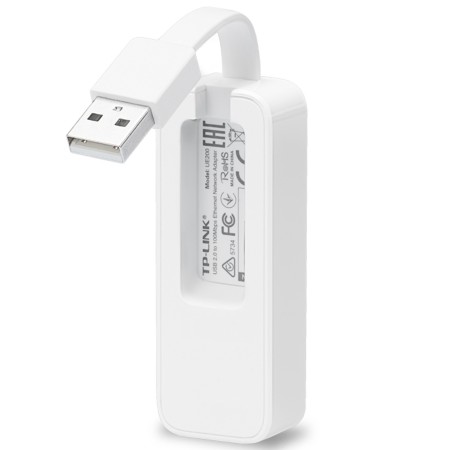Adaptador USB - RJ45 TP-Link UE200/ 100Mbps