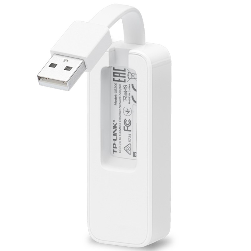 Adaptador USB - RJ45 TP-Link UE200/ 100Mbps