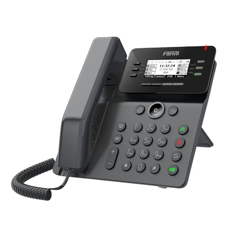Fanvil V62G Teléfono IP básico Negro
