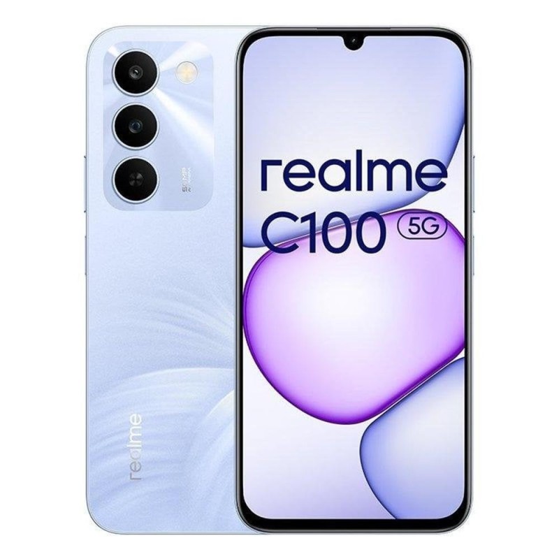 Smartphone Realme C100 4GB/ 256GB/ 6.8″/ 5G/ Purpura