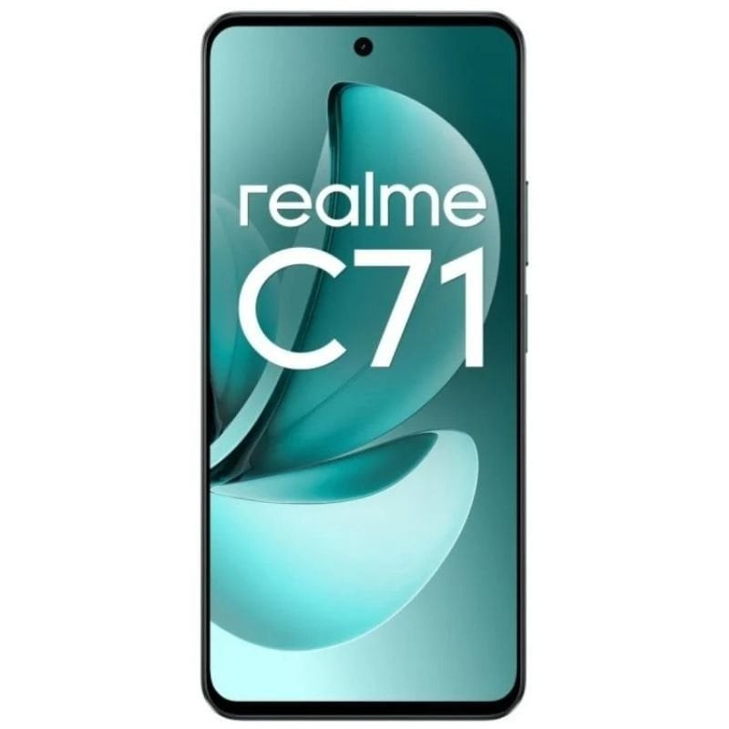 Smartphone Realme C71 4GB/ 256GB/ 6.67″/ Verde Oscuro