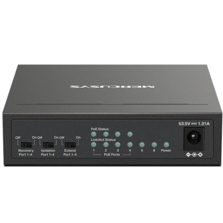 Switch mercusys ms106p 6 puertos