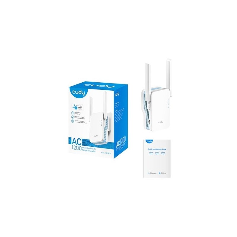 WIRELESS LAN REPETIDOR CUDY RE1200 MESH