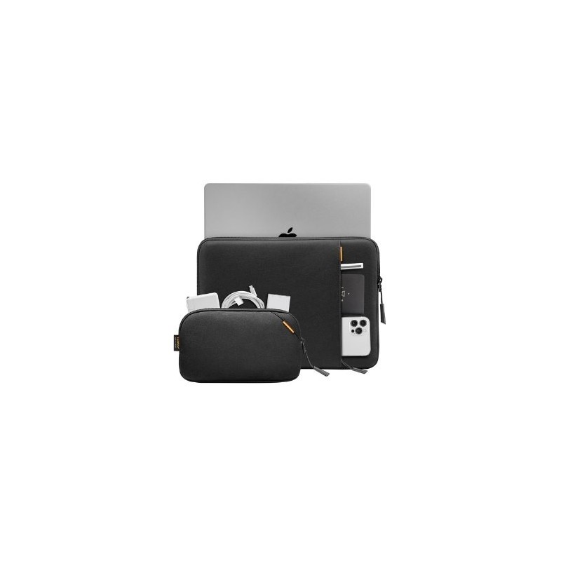 FUNDA PORTATIL 14 TOMTOC A13 + BOLSO BLACK