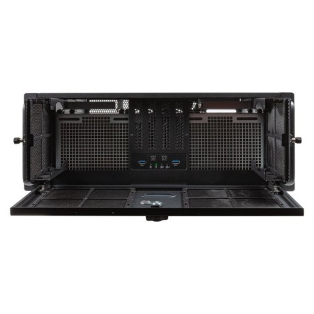 Caja rack unykach 4u 19 pulgadas plata