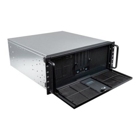 Caja rack unykach 4u 19 pulgadas plata