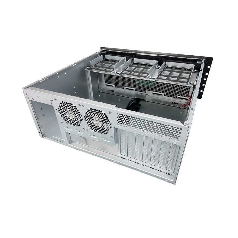 Caja rack unykach 4u 19 pulgadas plata