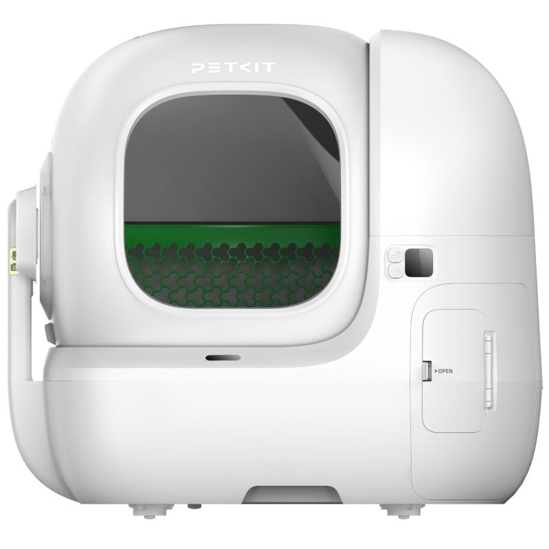 Arenero para Gatos Autolimpiable PetKit PuroBot Max Pro 2/ 76L/ Control desde APP/ Blanco