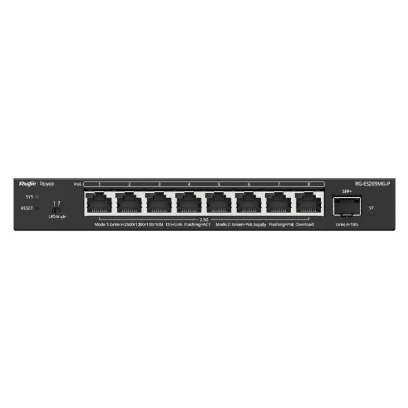 Reyee ES209MG-P Switch 5xmGB PoE 1xSFP+ 130W