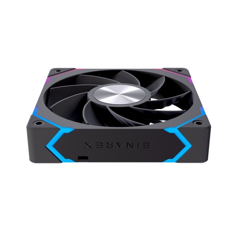 Ventilador caja einarex ex12ci argb 120mm negro invertido