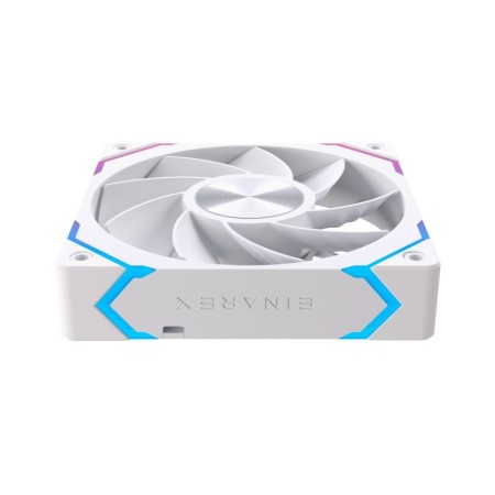 Ventilador caja einarex ex12ci argb 120mm blanco invertido