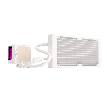 Kit refrigeracion liquida einarex vertex 240 rgb 2x 120mm blanco
