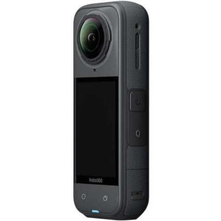 Cámara Digital Deportiva Insta360 X5 Essecial Kit/ 8K/ Ángulo de visión 360º/ Negra