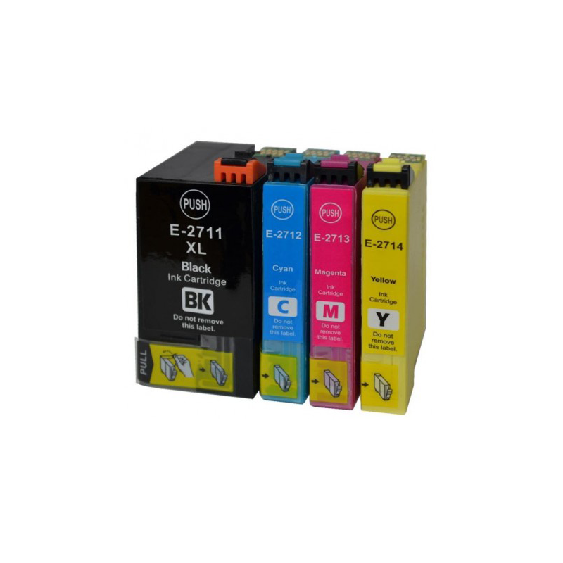 Cartucho de tinta compatible dayma epson t2714 27xl amarillo