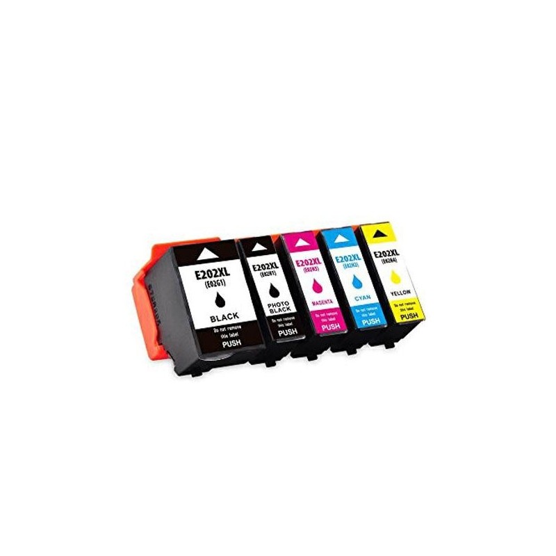 Cartucho de tinta compatible dayma epson 202xl amarillo - t02h4 - t02f4 - 650 pag premium