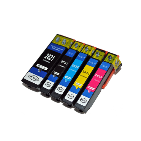 Cartucho de tinta compatible dayma epson t2634 amarillo