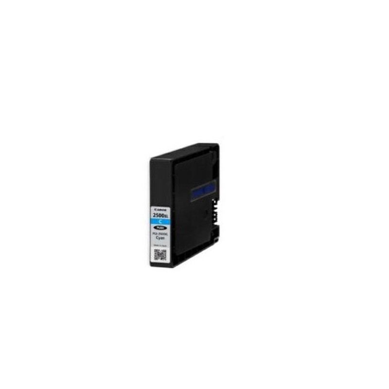 Cartucho de tinta compatible dayma canon pgi2500 xl cian
