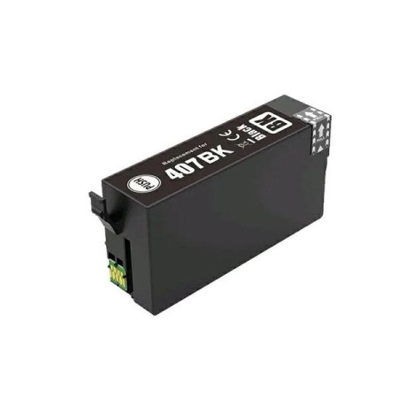 Cartucho de tinta compatible dayma epson e407 xl negro 2.600 pag. premium