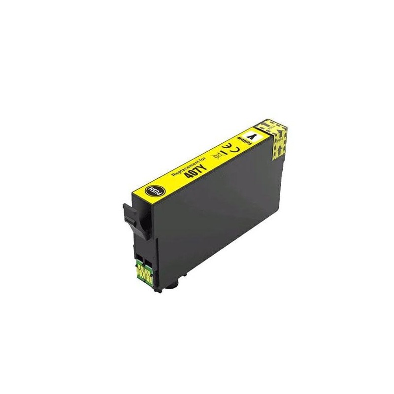 Cartucho de tinta compatible dayma epson e407 xl amarillo 1.900 pag. premium