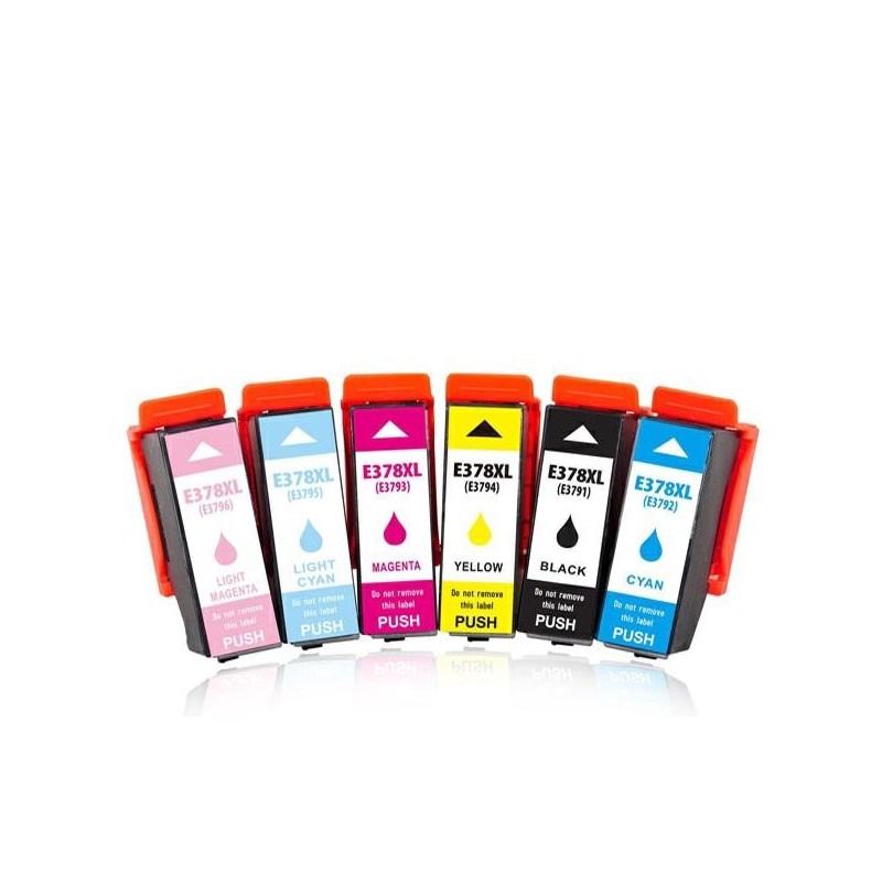 Cartucho de tinta compatible dayma epson t3794 - t3784 (378xl) amarillo 830 pag. premium