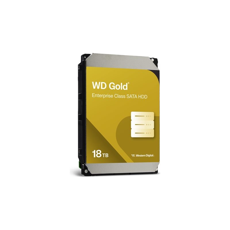 Disco duro interno hdd wd western digital gold 18tb 3.5 pulgadas sata 6gb - s 512mb