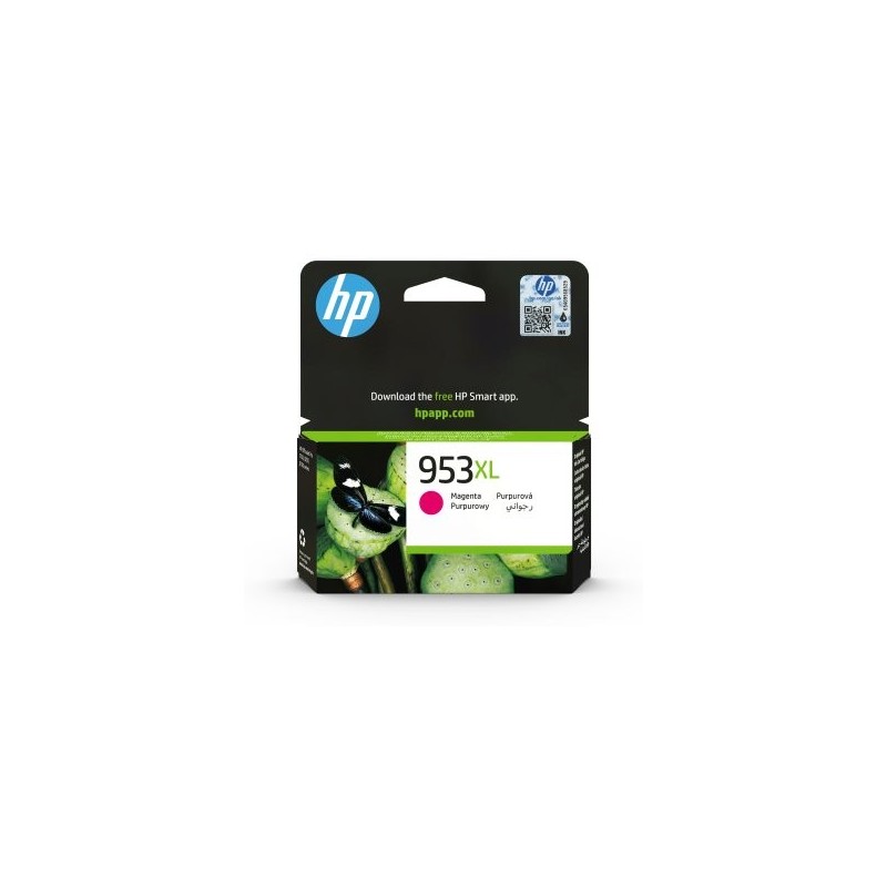Cartucho tinta hp f6u17ae magenta nº953xl officejet pro 8710 - 8720 - 8730 - 8740