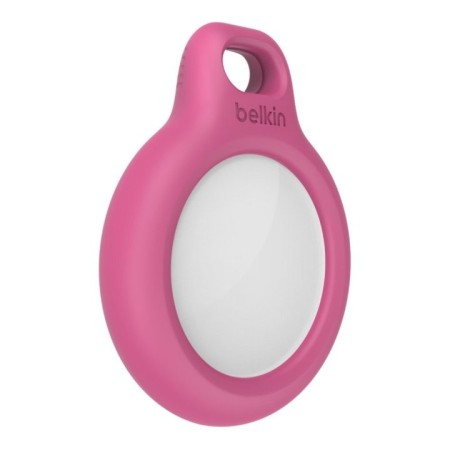 Llavero belkin f8w973btpnk para apple airtag rosa