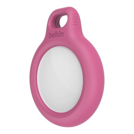Llavero belkin f8w973btpnk para apple airtag rosa