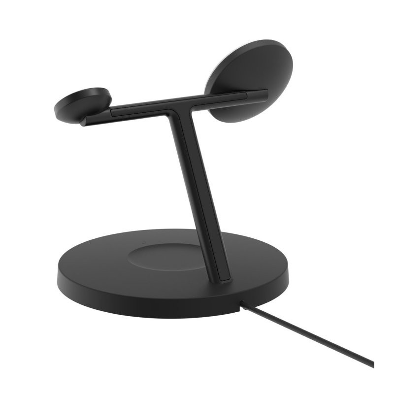 Base de carga inalambrica belkin wiz032kqbk dispositivos apple negra