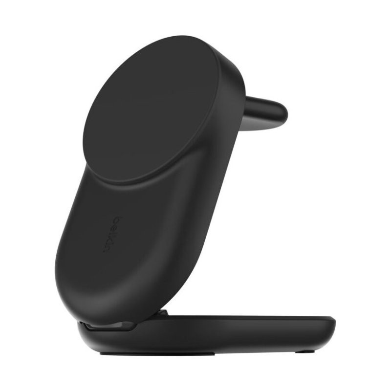 Base de carga belkin wiz037kq ultracharge negro magnetico plegable qi2 25w movil reloj auriculares