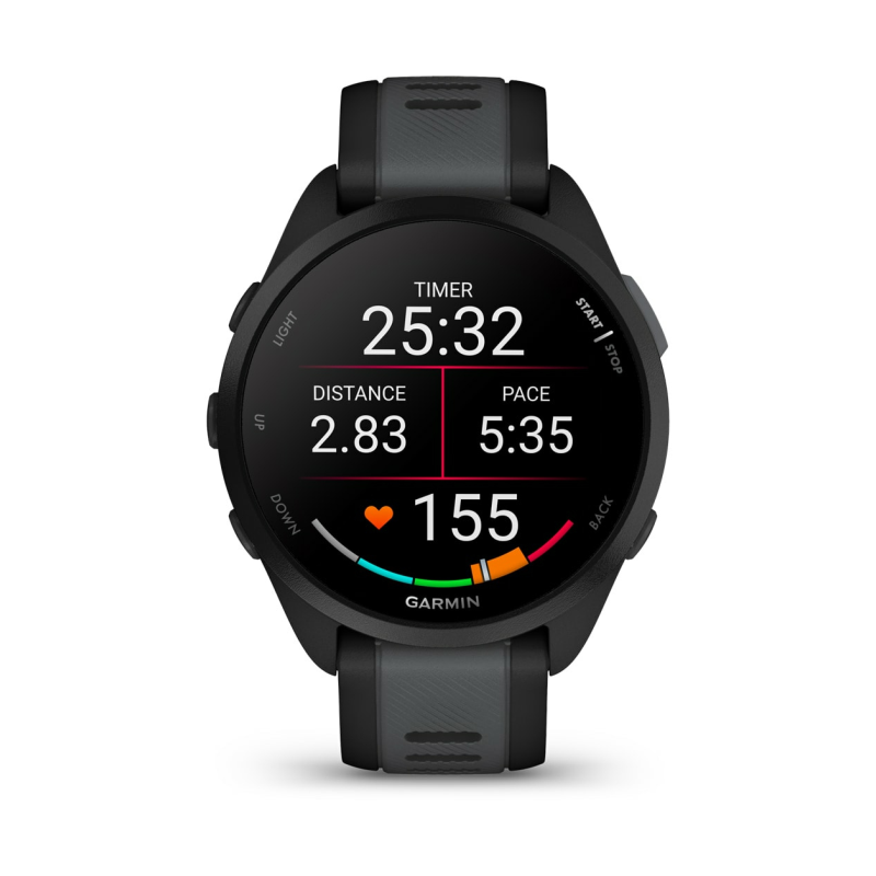 Garmin forerunner 165 music reloj inteligente running gps amoled con garmin pay negro