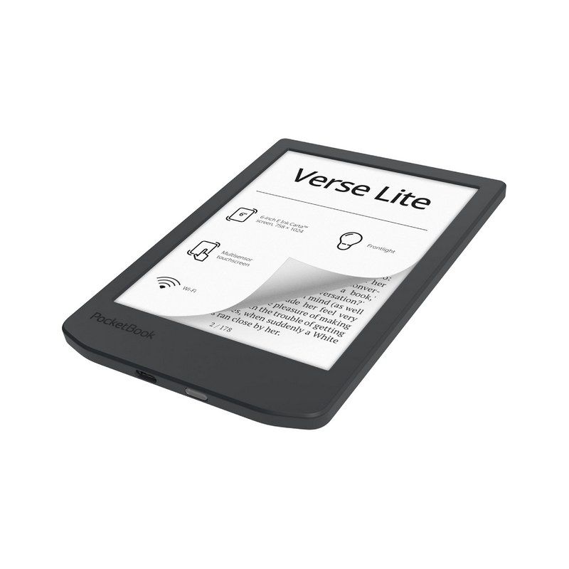 Libro electronico ebook pocketbook verse lite 6 pulgadas 8gb midnight grey