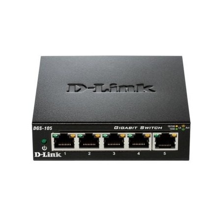 D-Link DGS-105 Switch 5xGB Metal